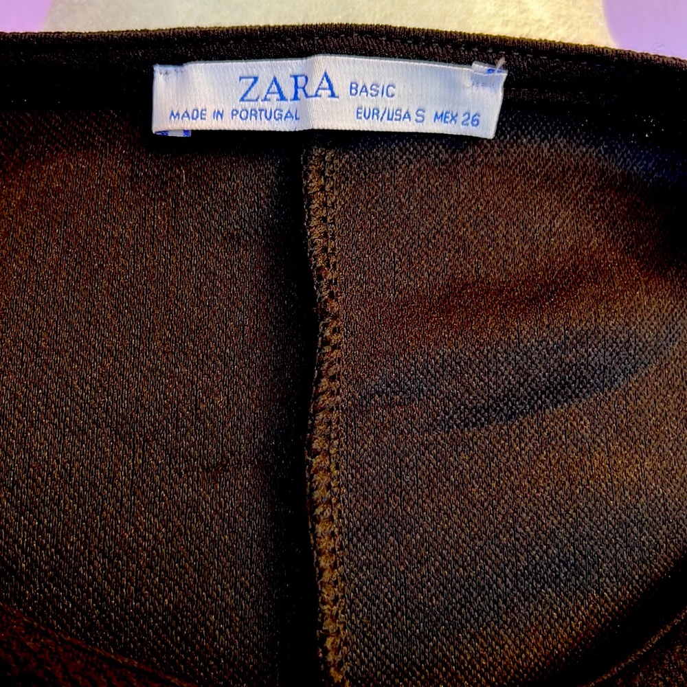 Zara Goth Geometric Gothic Basic Tunic Dress - image 8